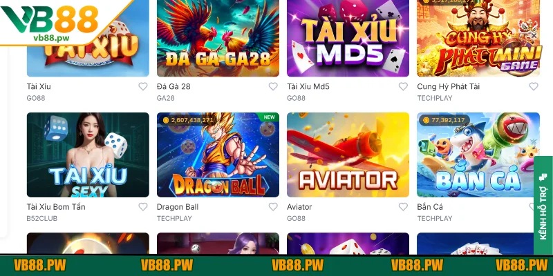 4 điểm mạnh nổi bật làm nên tên tuổi nhà cái VB88 